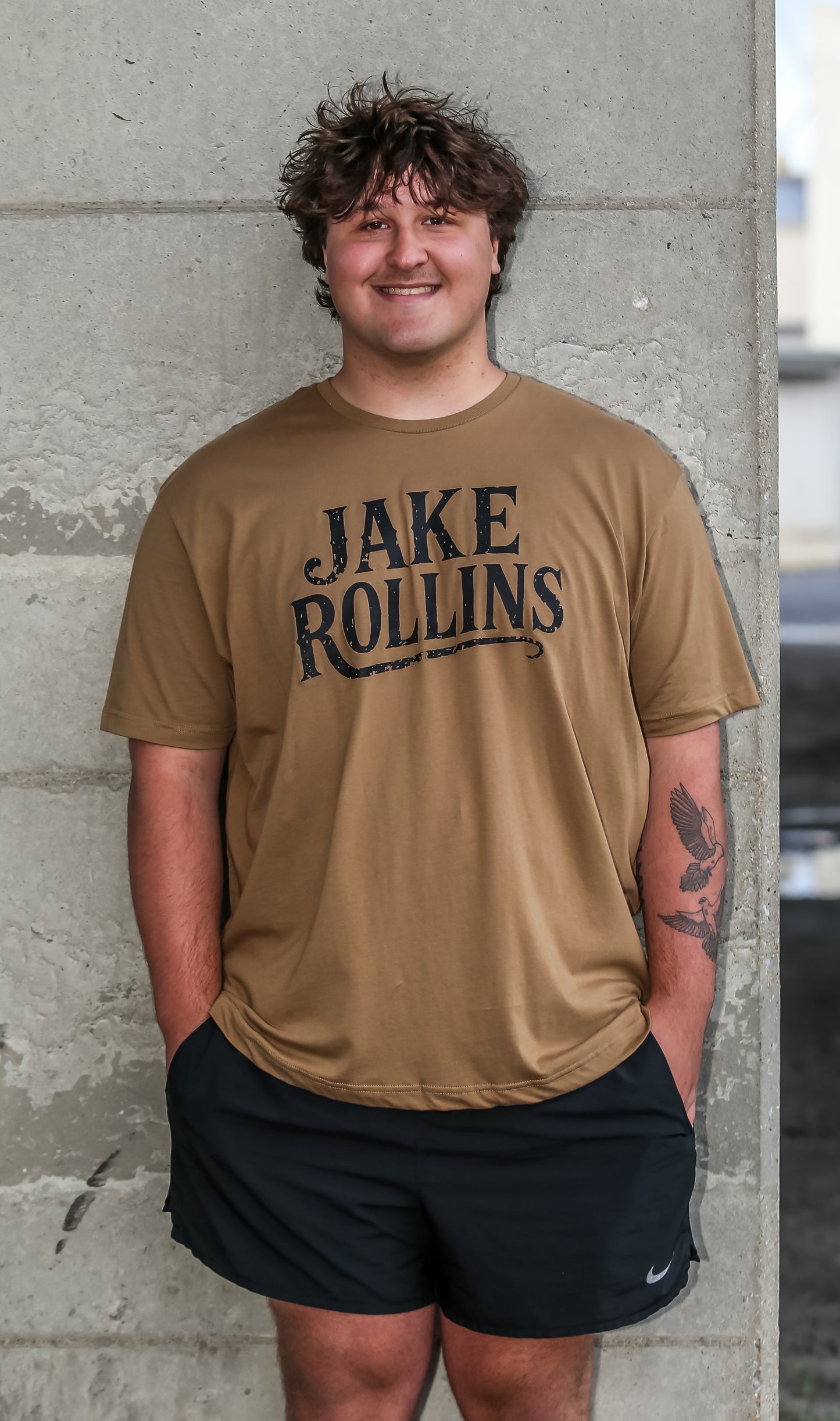 Jake Rollins Black Ink Tee