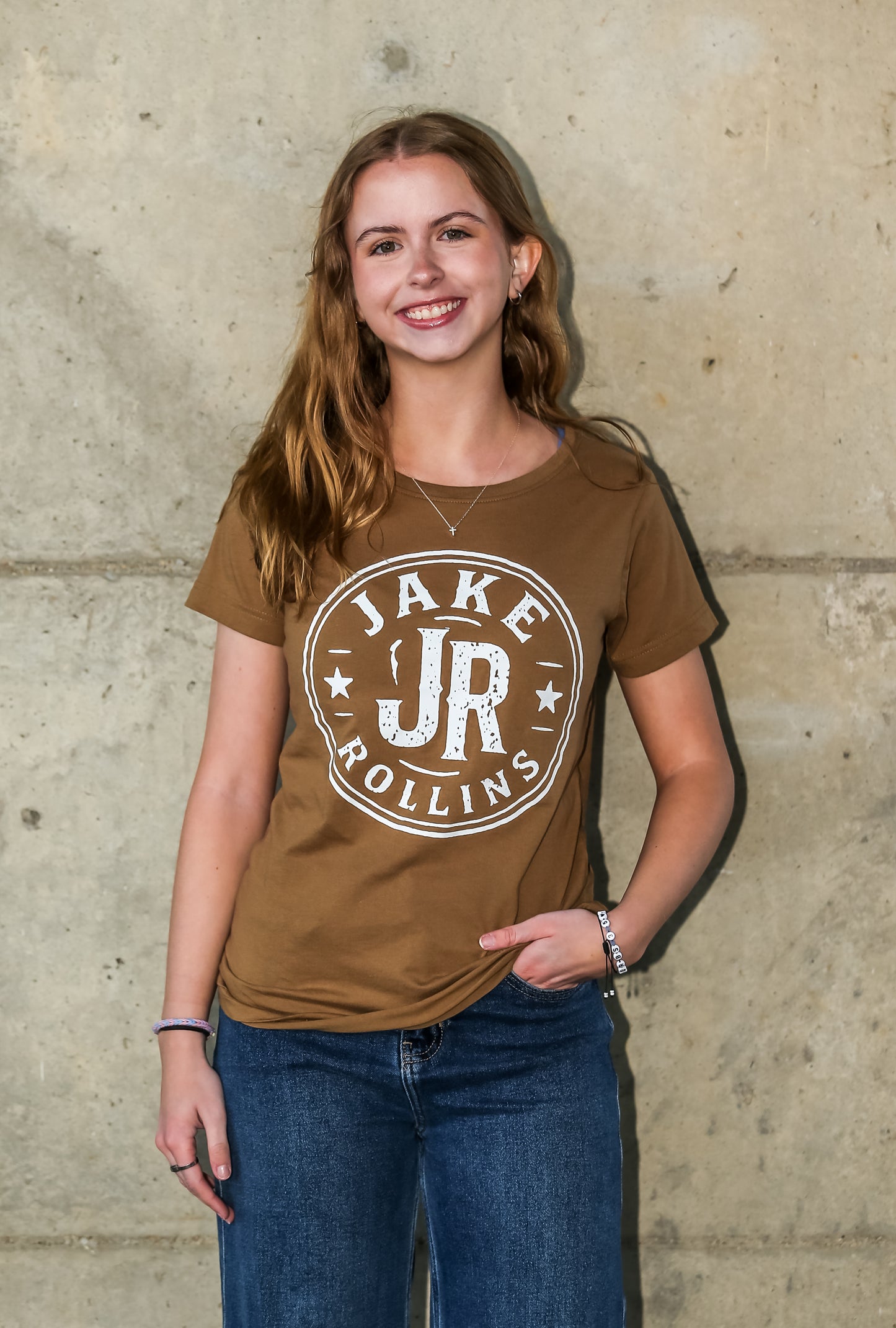 Jake Rollins Circle Logo Tee